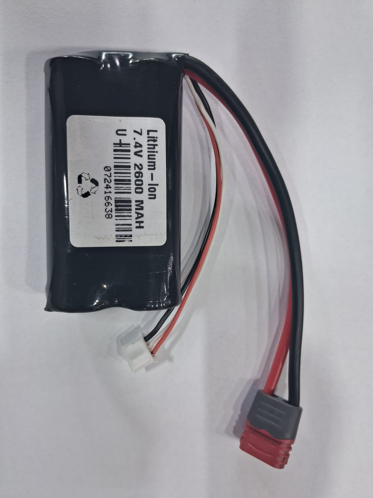 7.4V 2600Mah Battery Li-Lon With T Connector