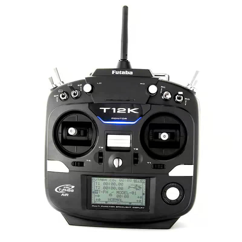 FUTABA TRANSMITTER 12K WITH R3008SB – 14CHANNEL DIGITAL PROPORTIONAL RC SYSTEM