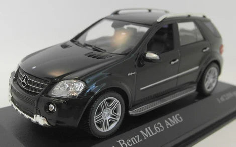 MINICHAMPS MERCEDES BENZ ML 63 AMG BLACK 1/43 DIE CAST MODEL