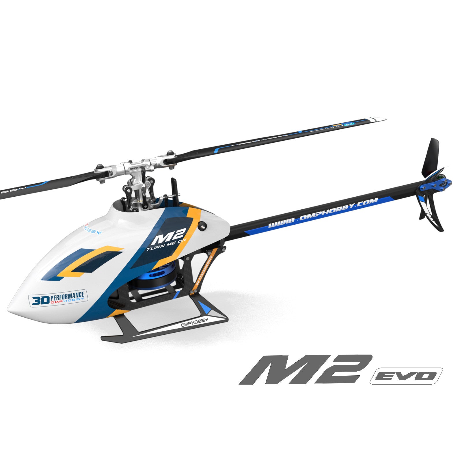 OMP HOBBY M2 EVO BNF ELECTRIC HELICOPTER