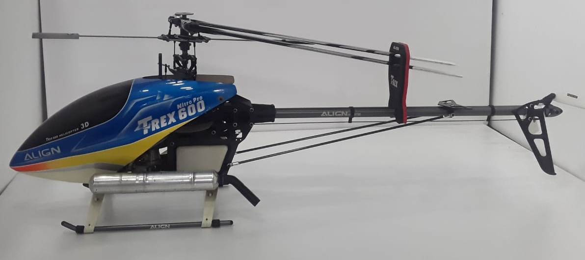 ALIGN T REX 600 FLY BAR  NITRO HELI RTF -QUALITY PRE OWNED