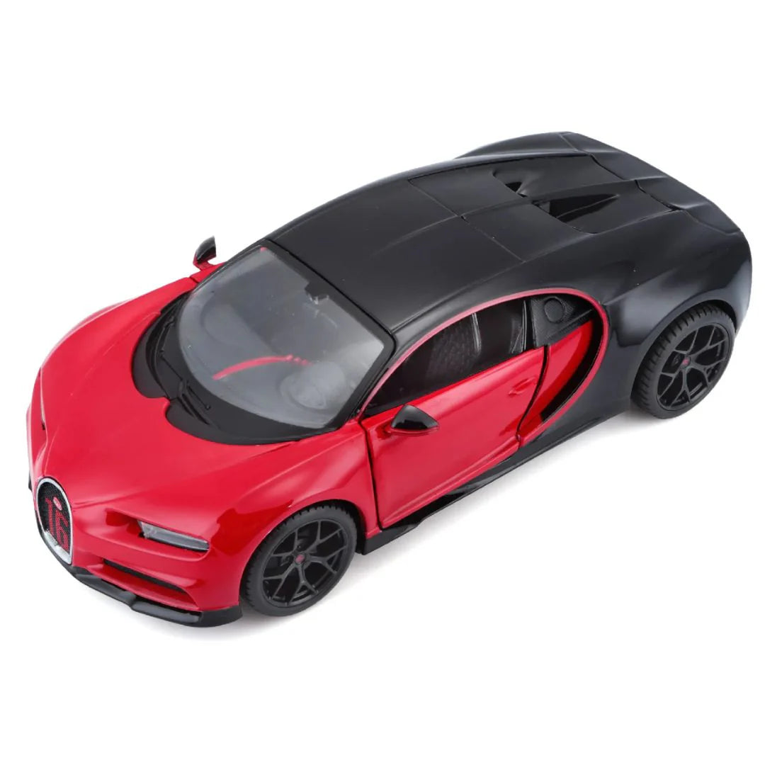 MAISTO BUGATTI CHIRON 1/24 RED SPORT DIECAST MODEL