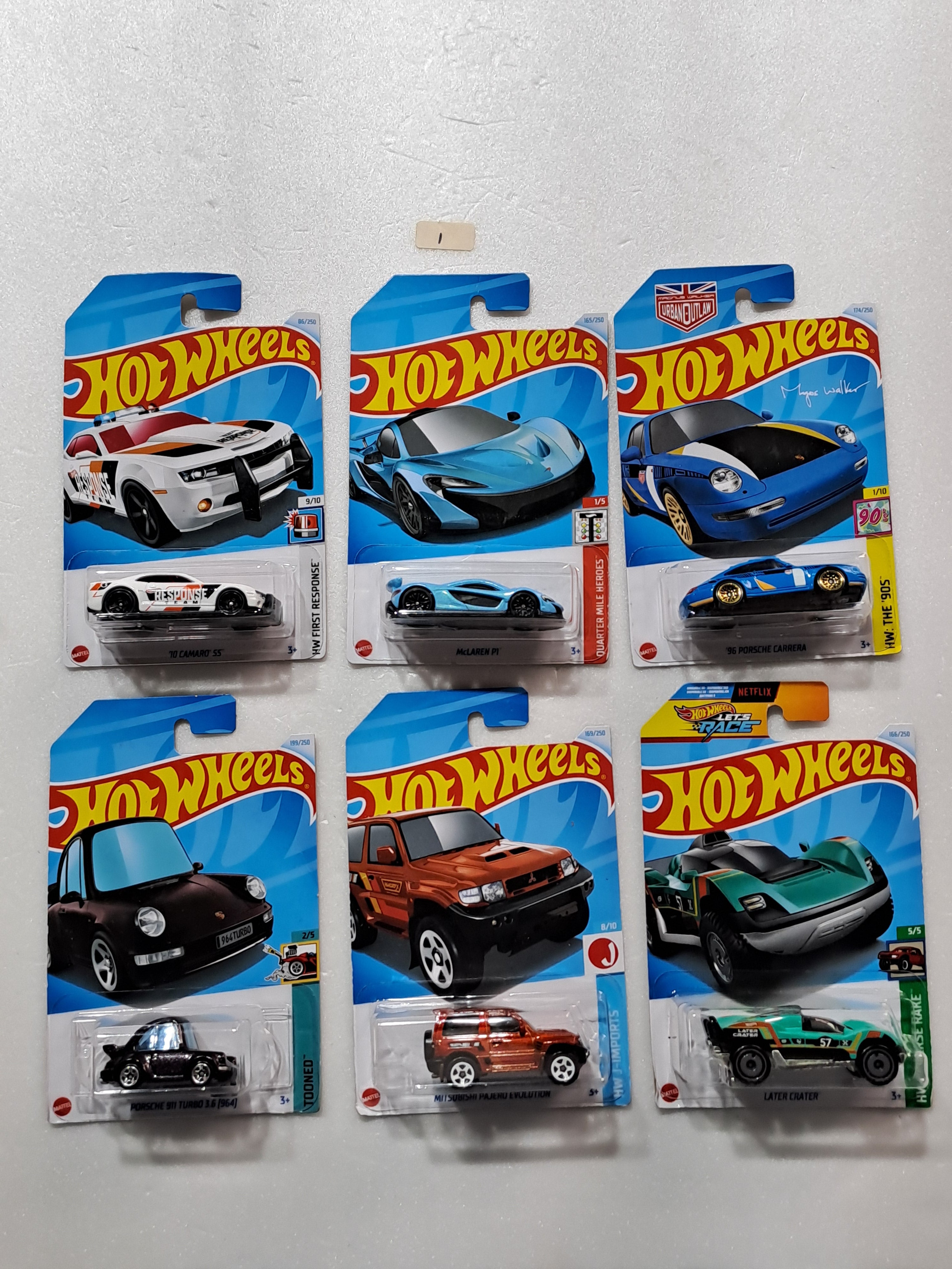 HOT WHEELS - CASE M- BASIC CAR ASSORTED (PACK OF 6 )-DIECAST