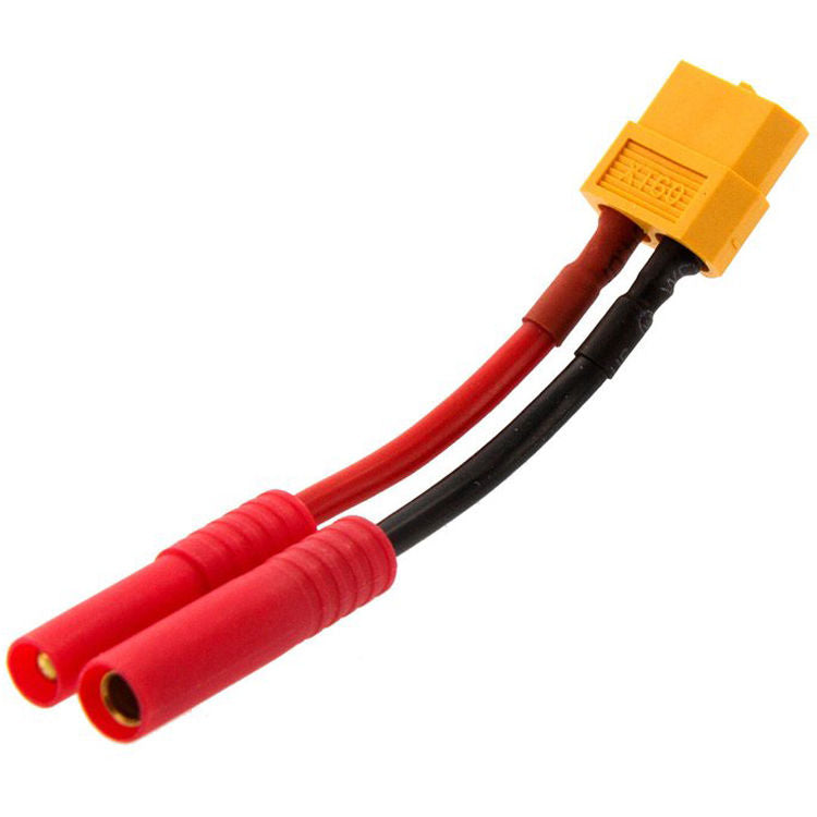 Connector Hxt 4Mm To Xt-60 Female Battery Adapter