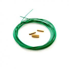 SECRAFT Pull_Pull Wire Green 1.0mm L3.0M (9.84ft)