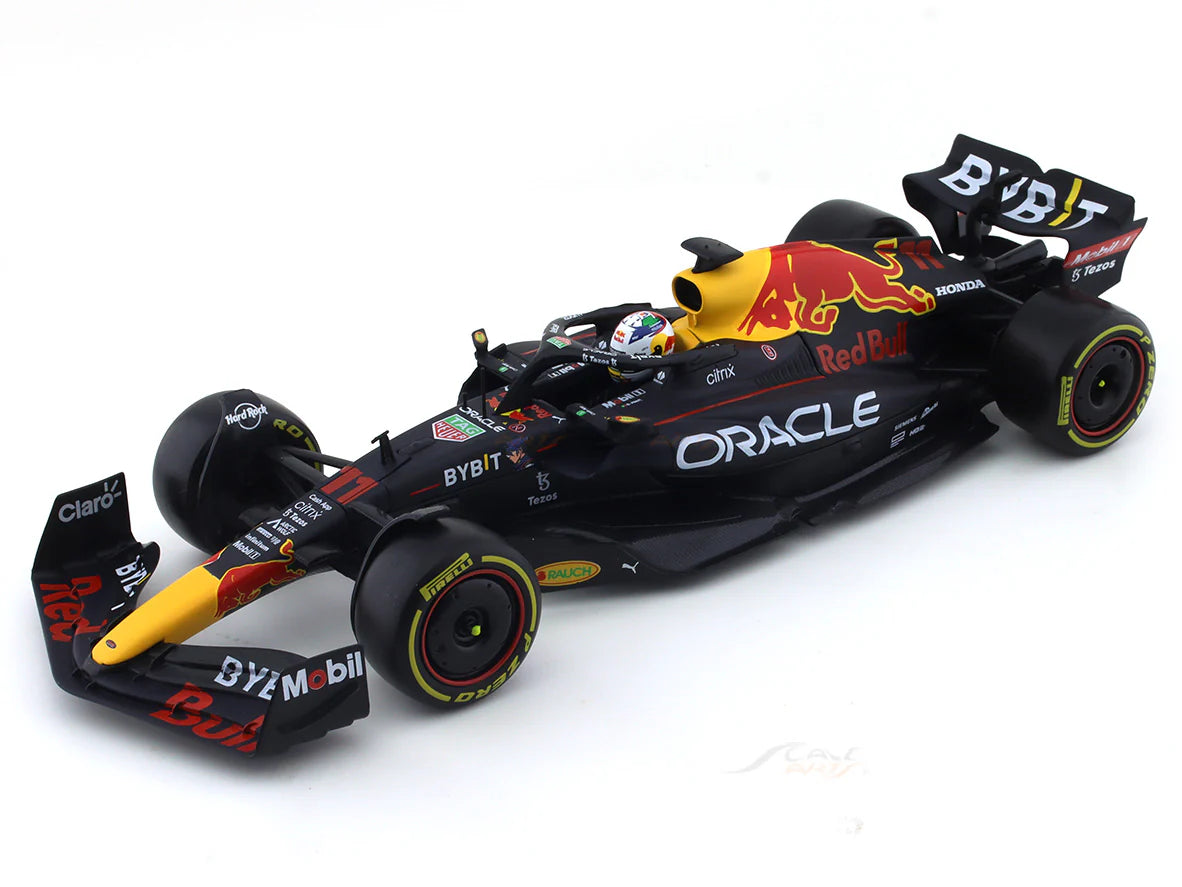 BBURAGO 1/24 2022 RED BULL RB18 #11 SERGIO PEREZ FORMULA 1 CAR MODEL