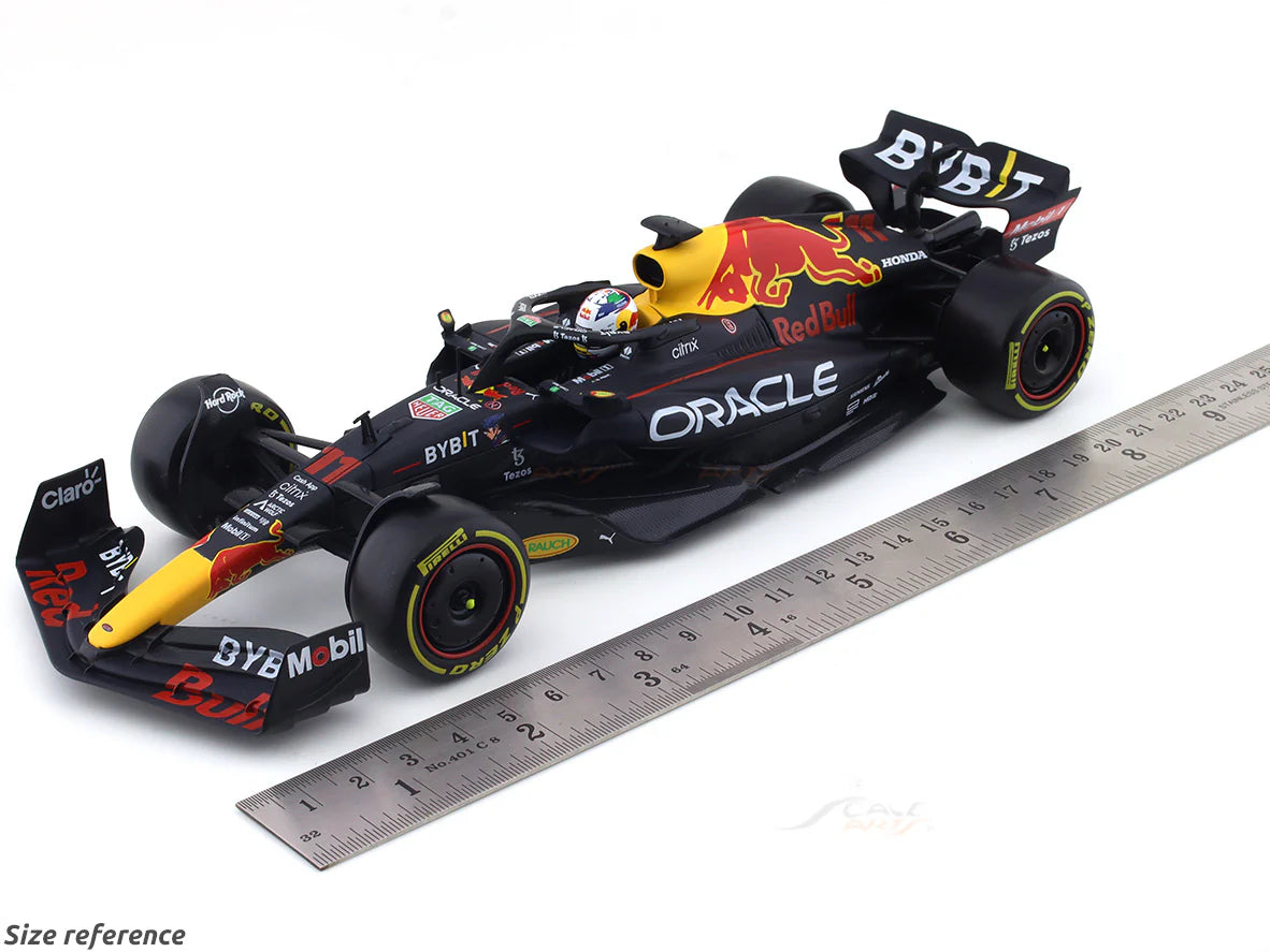 BBURAGO 1/24 2022 RED BULL RB18 #11 SERGIO PEREZ FORMULA 1 CAR MODEL