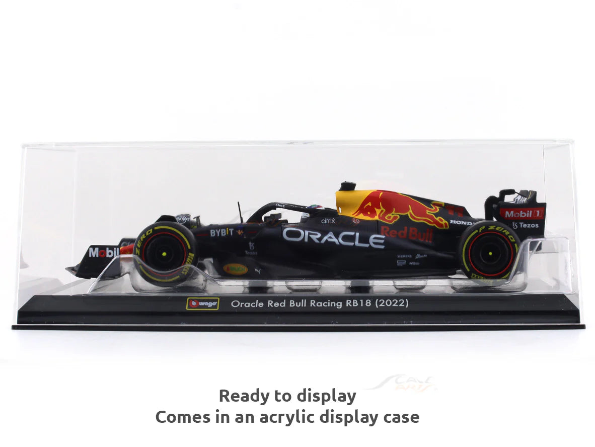 BBURAGO 1/24 2022 RED BULL RB18 #11 SERGIO PEREZ FORMULA 1 CAR MODEL