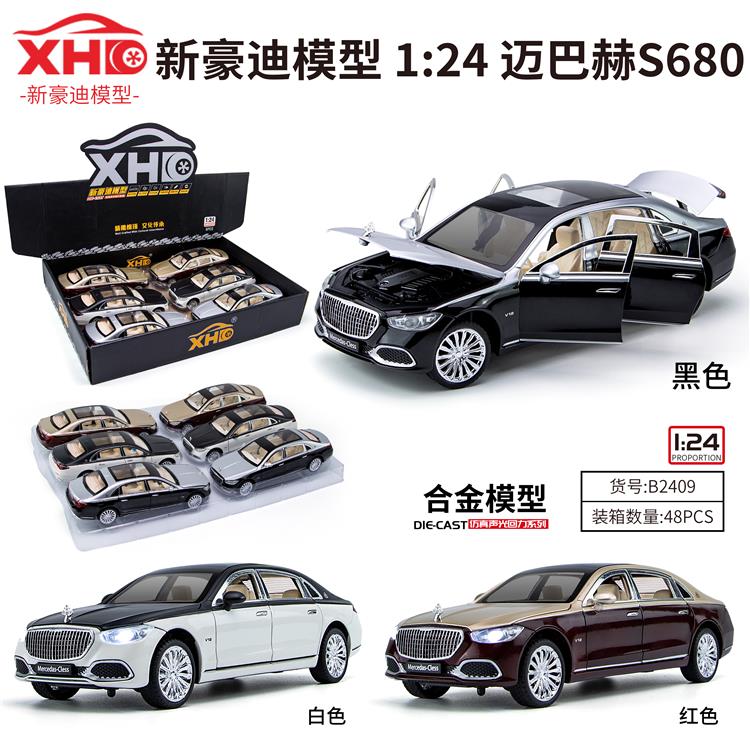 DIE CAST SCALE MODEL 1:24 MERCEDES - BENZ MAYBACH S680