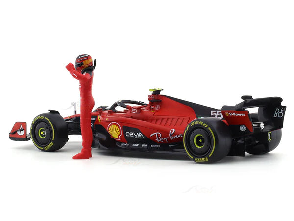 BBURAGO FERRARI SF-23#55 CARLOS SAINZ 2023  1/24 SCALE 18-26808