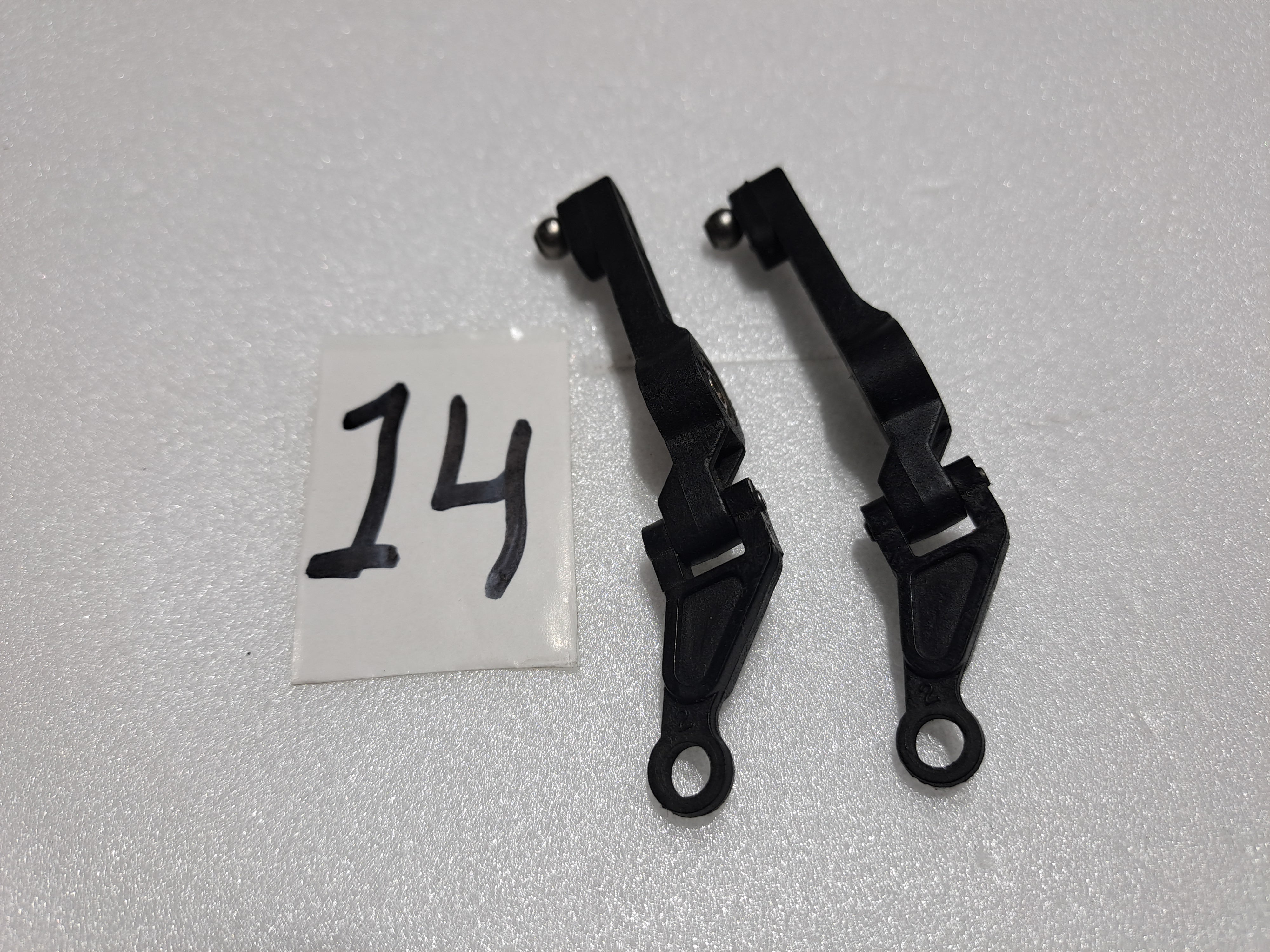 HIROBO SDX SWM WASHOUT CONTROL ARM MIXING SET (PACK OF 2 ) PART NO.-0414-467/0403-085PRE OWNED QUALITY