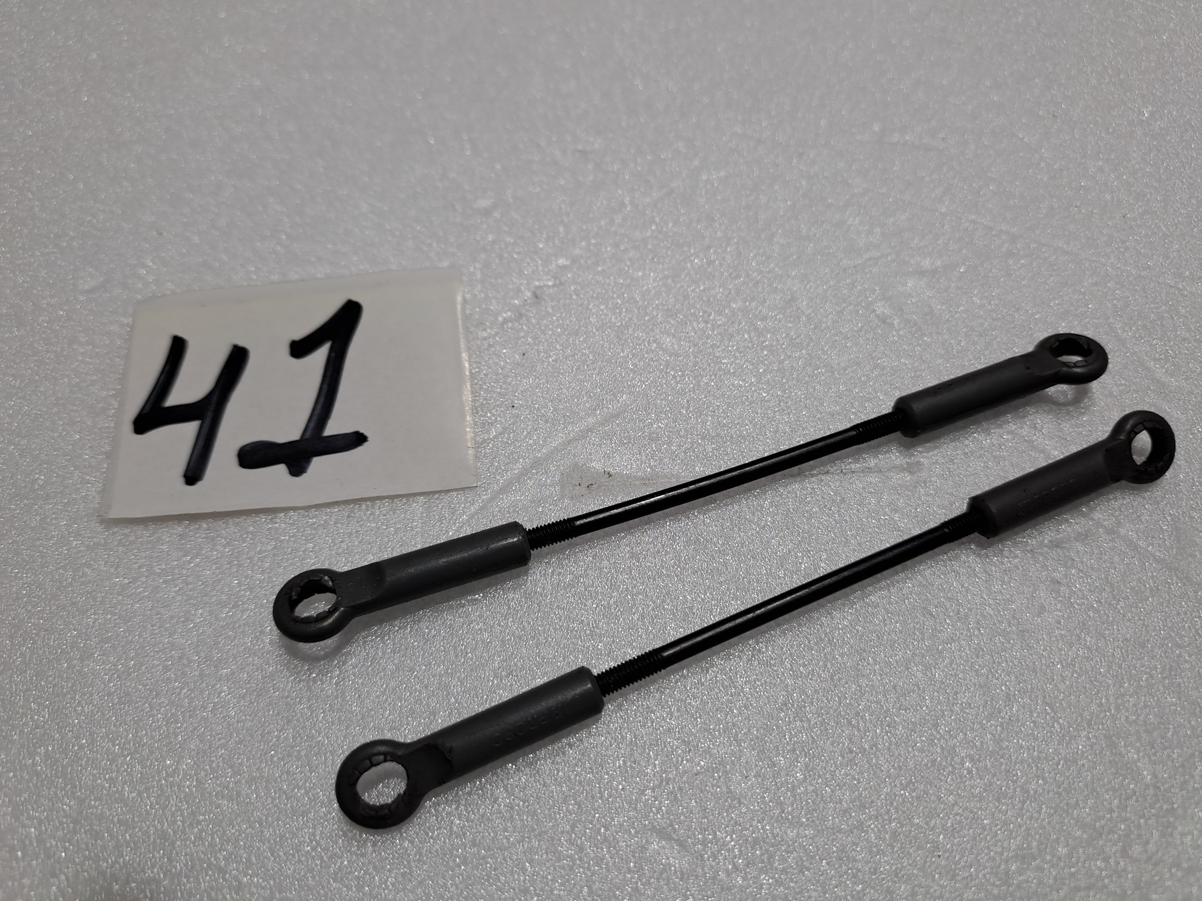 BALL LINK PACK OF 2 FOR 600 SIZE HELICOPTER 2MM60MM ROD PRE OWNED QUALITY