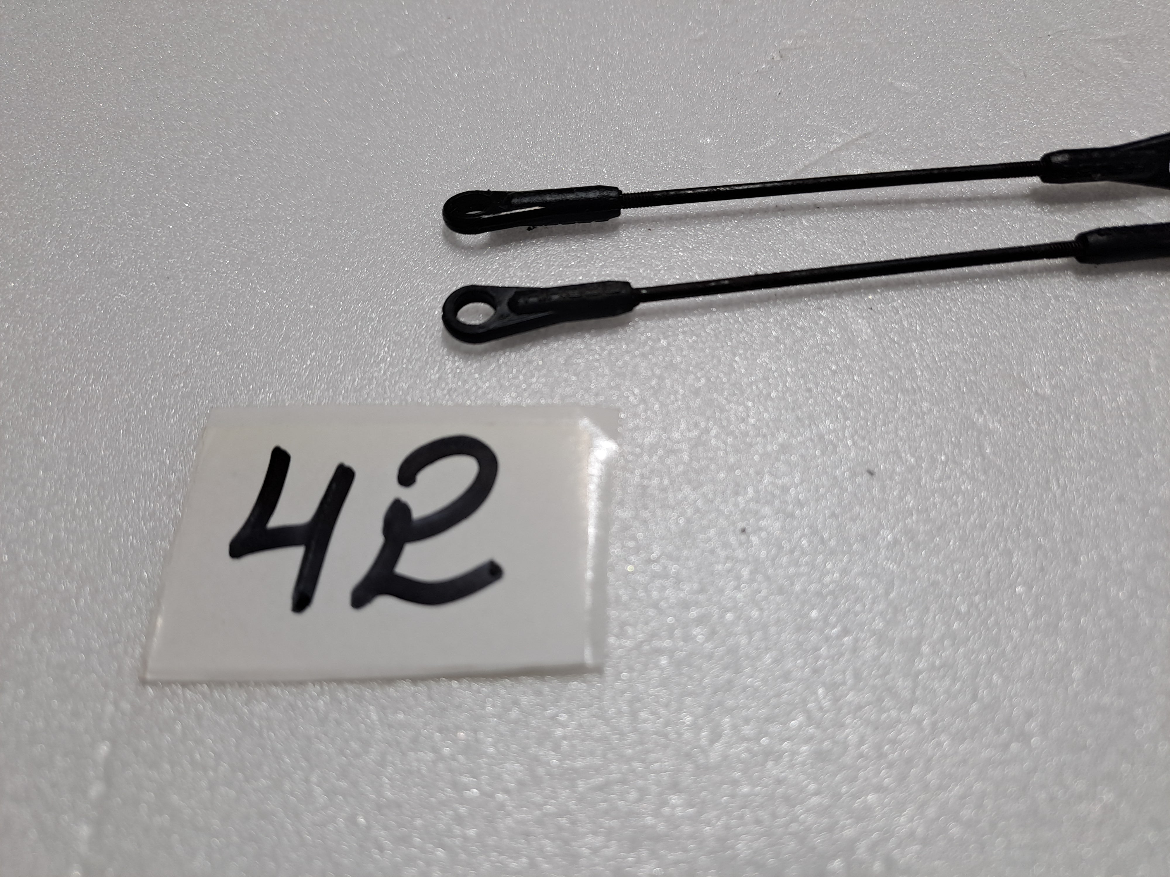 BALL LINK PACK OF 2 FOR 600 SIZE HELICOPTER 1.5MMX60MM ROD PRE OWNED QUALITY