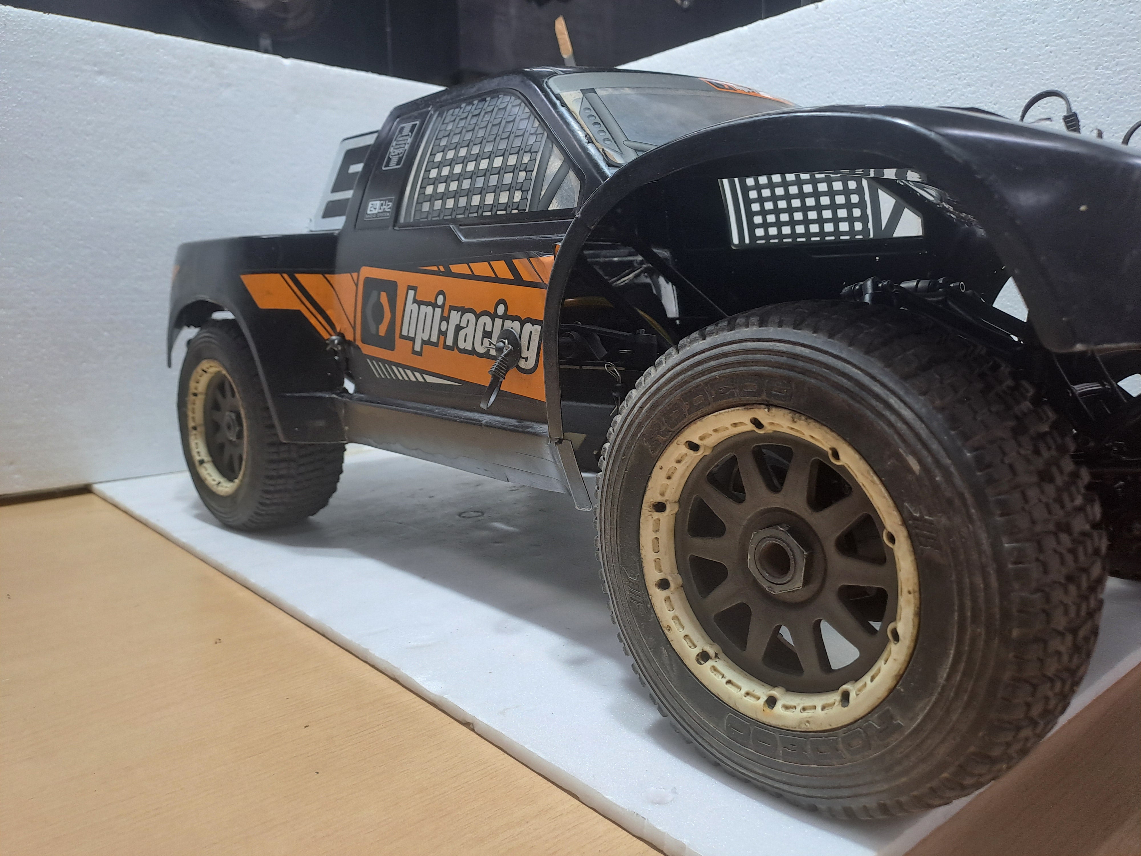 HPI BAJA 5SC 1/5 SCALE PETROL CAR BLACK QUALITY PRE OWNED