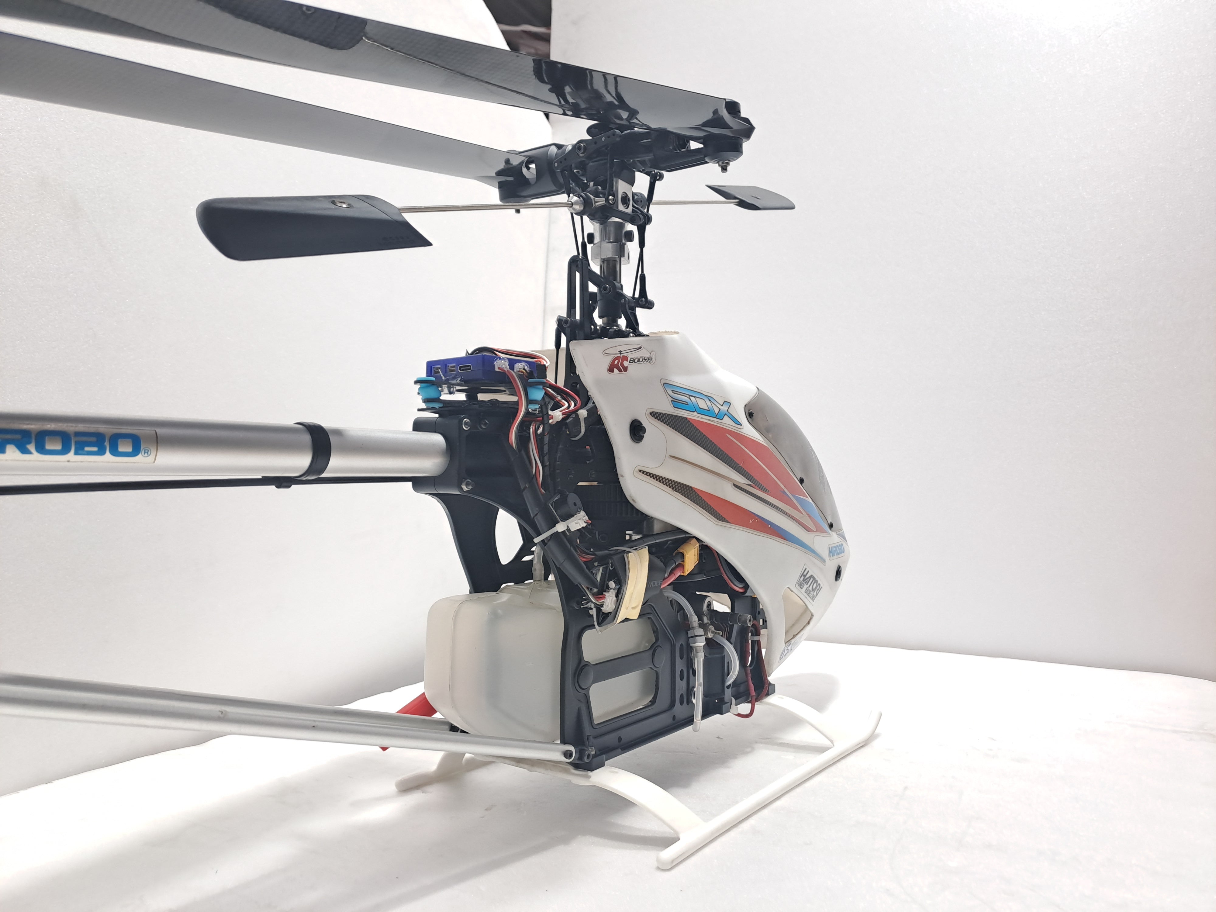 HIROBO SDX SWM NITRO 600 HELI RTF (LIMITED EDITION)QUALITY PRE OWNED