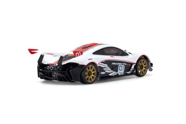 KYOSHO MINI - Z MR03 RWD R/S MCLAREN P1 GTR WHITE/RED 32324WR