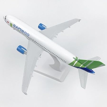 AIRPLANE DIECAST METAL BAMBOO AIRWAYS 20CM