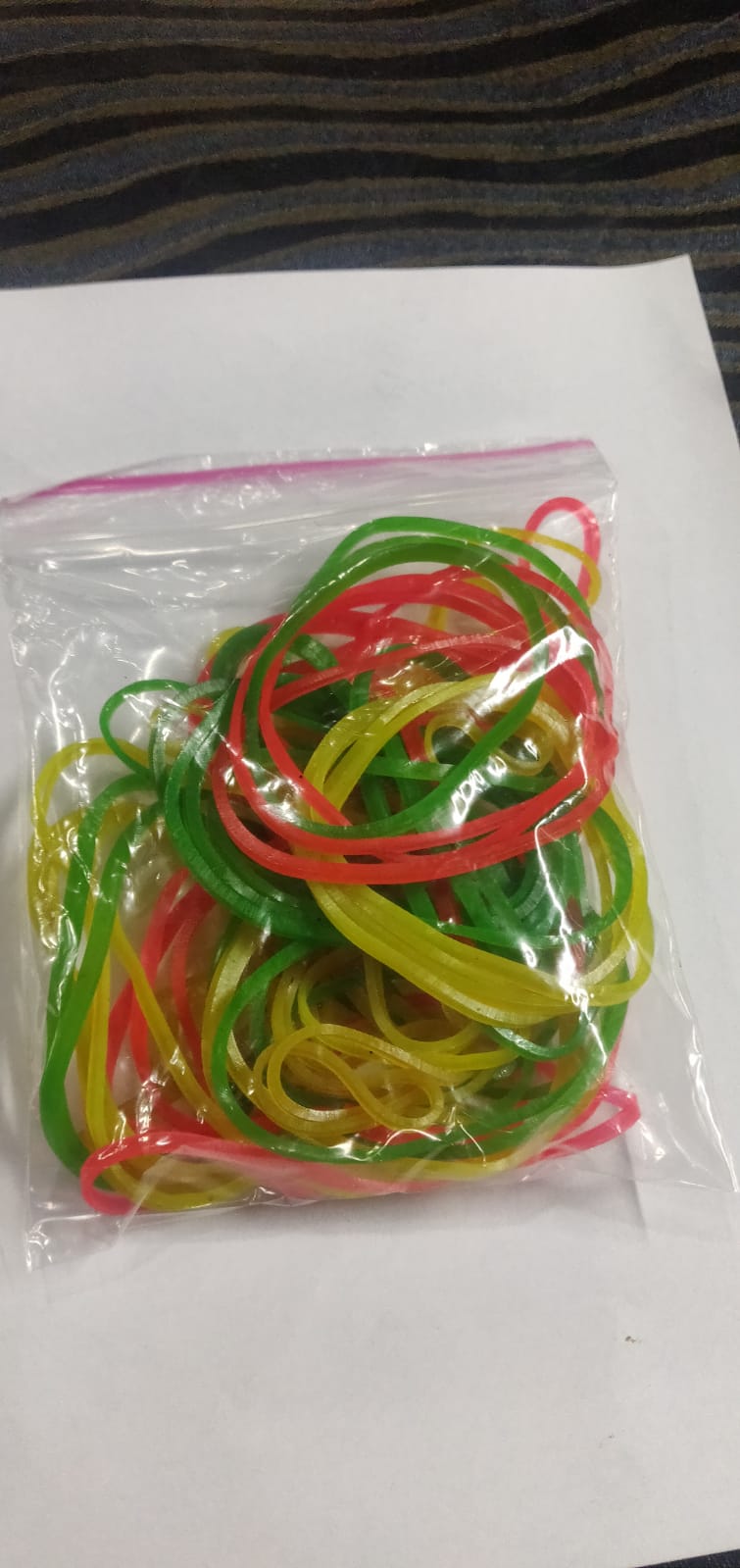 RUBBER BAND 4" NYLON NORMAL(1PKT)