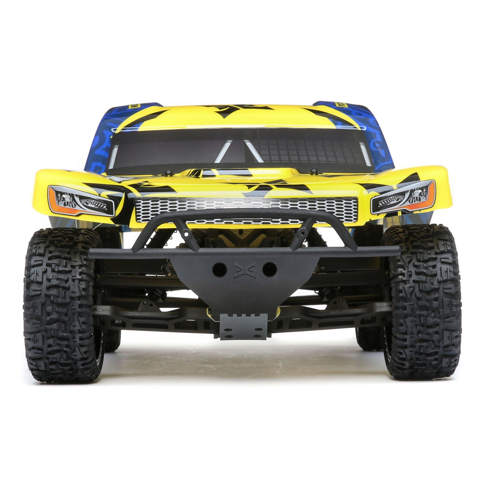 HORIZON 1/10 TORMENT 2WD SCT BRUSHED RTR, YELLOW/BLUE- QUALITY PRE OWNED