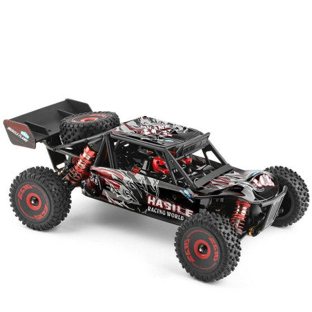 1:12 Scale 4WD Brushed Rc Car Electric Rock Racer Desert Off-Road Truck Baja With 2.4Ghz Radio System RTR