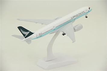 AIRPLANE DIECAST METAL CATHAY PACIFIC A350 20CM