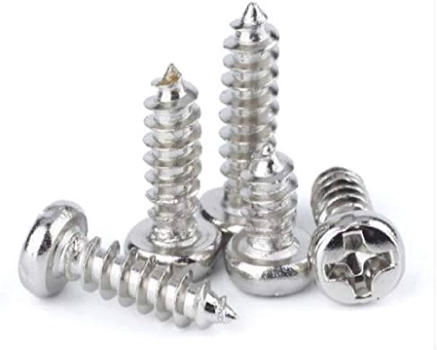 Head Self Tapping Screws 2.5X15MM PACK OF 7