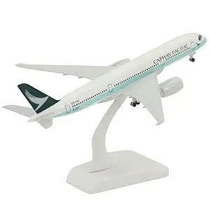 AIRPLANE DIECAST METAL CATHAY PACIFIC A350 20CM