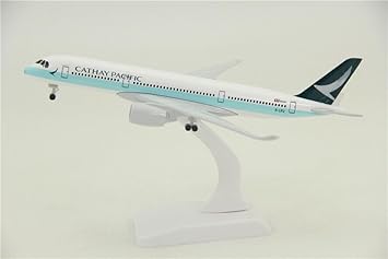 AIRPLANE DIECAST METAL CATHAY PACIFIC A350 20CM