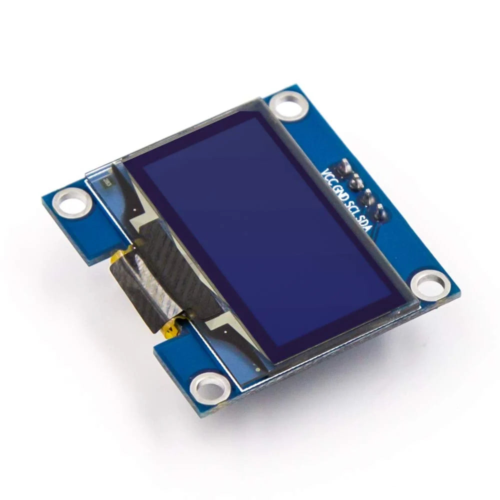 1.3 INCH I2C IIC 4 PIN OLED DISPLAY MODULE WITH VCC GND-BLUE