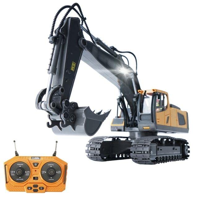 EXCAVATOR TOY RC WITH METAL SHOVEL 13 CHANNEL