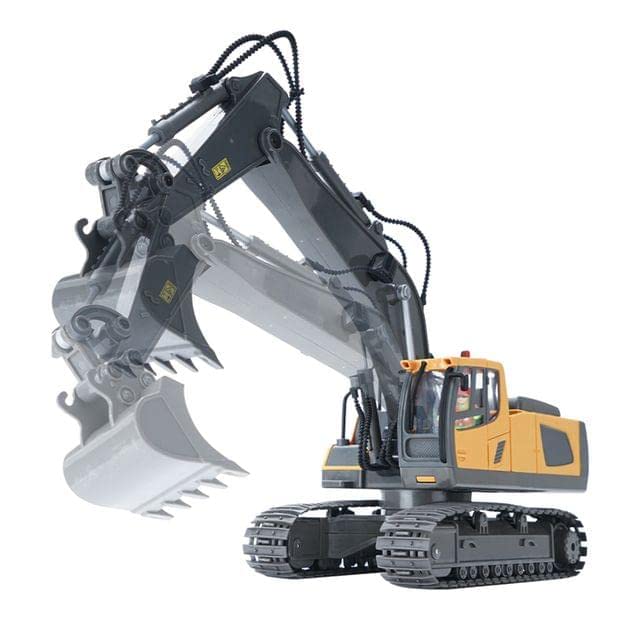 EXCAVATOR TOY RC WITH METAL SHOVEL 13 CHANNEL