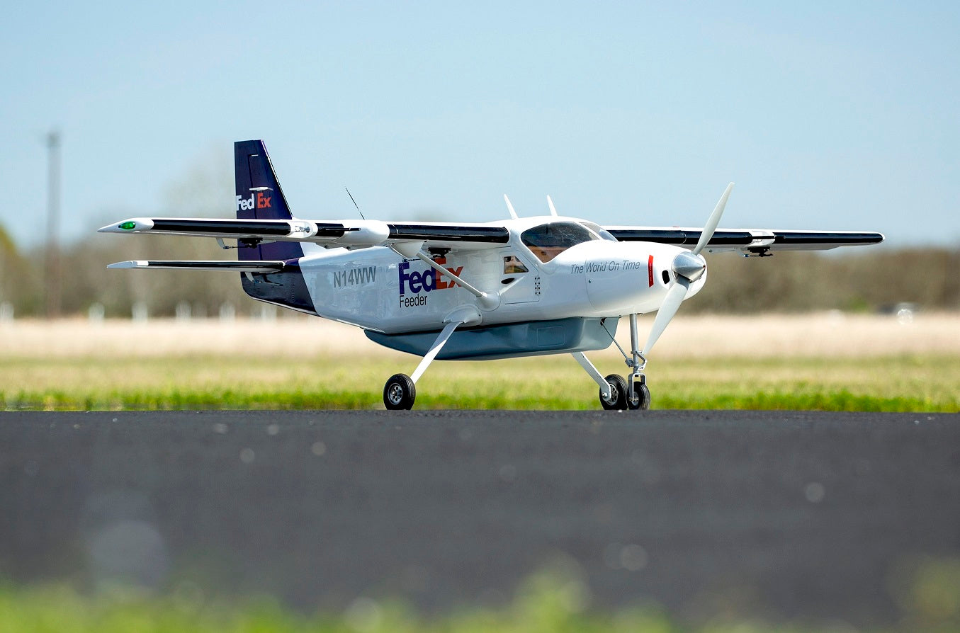 SEAGULL SEA362F FEDEX FEEDER  CESSNA  208 EX 85"ARF 35-40CC KIT