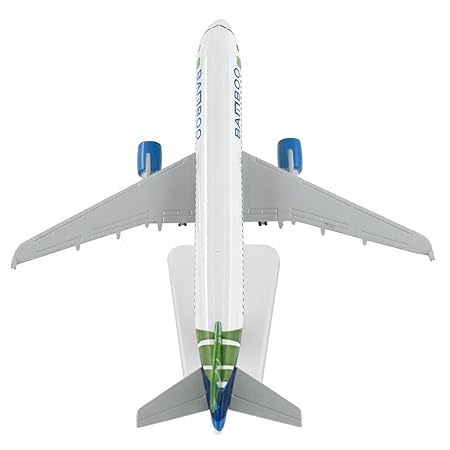 AIRPLANE DIECAST METAL BAMBOO AIRWAYS 20CM