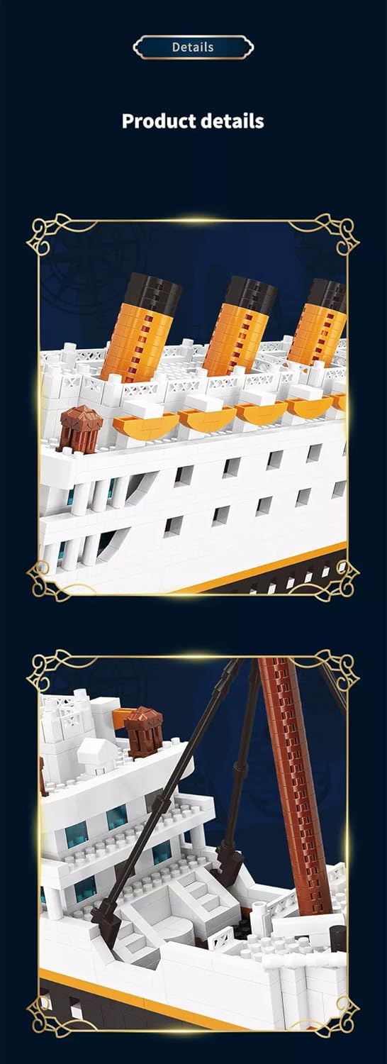 MOYU BUILDING BLOCKS: CLASSIC ROMANTIC TITANNILC LUXURY CRUISE MY97041 (2980 PIECES)