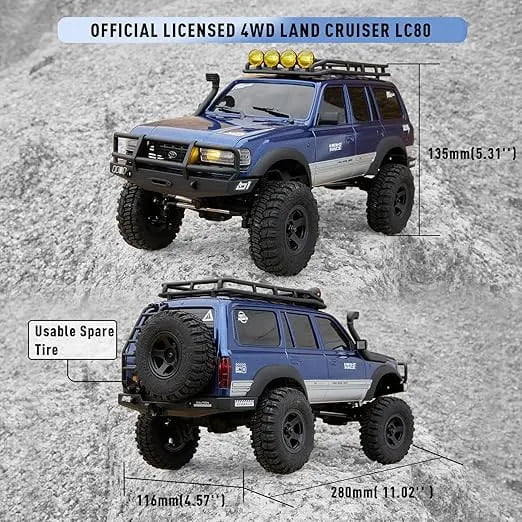 FMS 1/18 TOYOTA LAND CRUISER LC80 FCX18 RTR