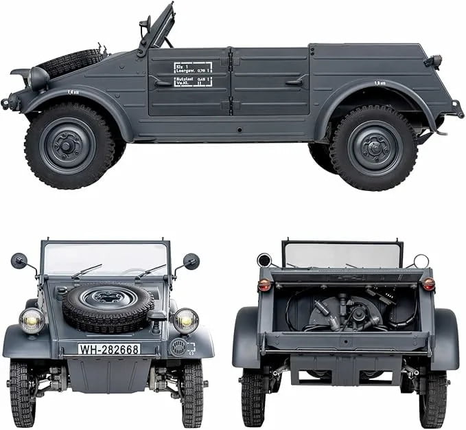 KUBELWAGEN 1/12 TYPE82 MINI CRAWLER RTR (GREY)