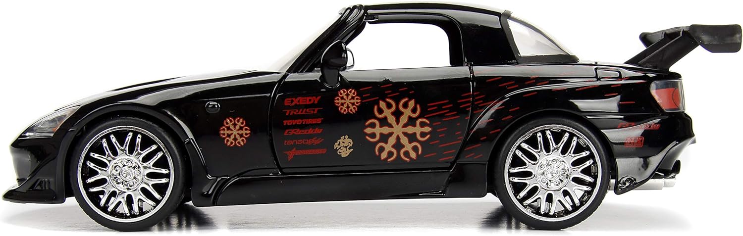 JADA JOHNNY's HONDA 52000  BLACK  DIECAST CAR MODEL