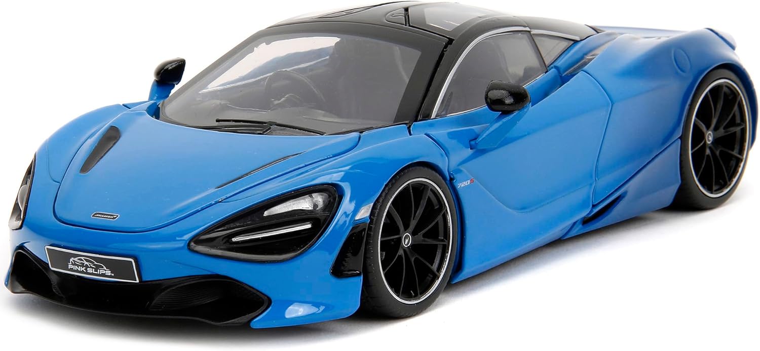 JADA MCLAREN 7205  BLUE  DIECAST CAR MODEL