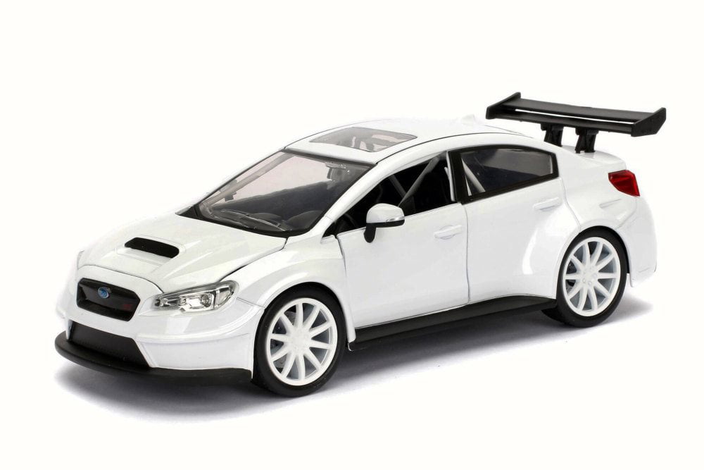 JADA SUBARU WRX STI WHITE  DIECAST CAR MODEL