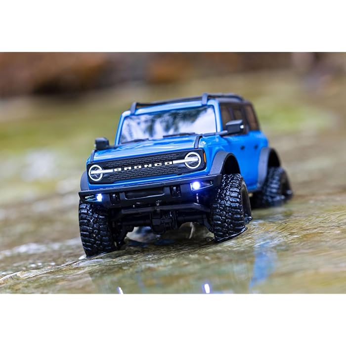 TRAXXAS BRONCO TRX4M 1/18 SCALE 4WD ROCK CRAWLER WITH FORD BRONCO BODY 97074-1