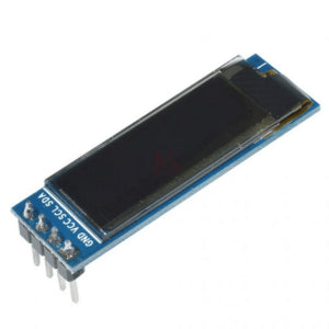 0.91 INCH 128×32 BLUE OLED DISPLAY MODULE WITH I2C/IIC SERIAL INTERFACE