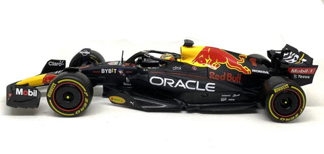 BBURAGO RED BULL RACING RB18 #1 MAX VERSTAPPEN 1/24 MINIATURE CAR DIE CAST MODEL