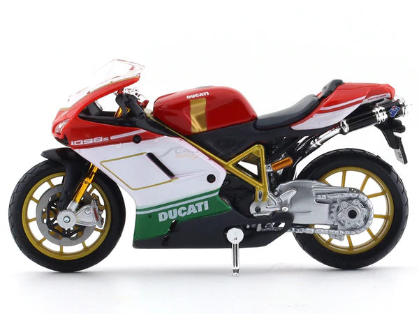 MAISTO DUCATI 1098-S 1/18 RED DIECAST  BIKE MODEL