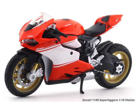 MAISTO DUCATI 1199 SUPERLEGGERA 1/18 DIECAST BIKE  MODEL