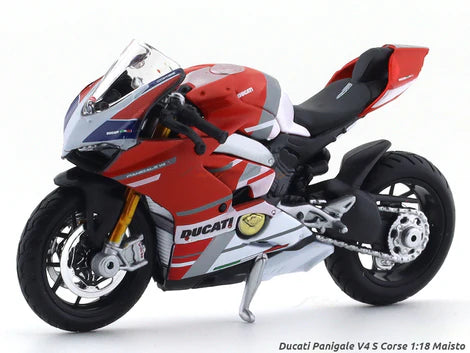 MAISTO DUCATI PANIGALE V 4S CORSE 1/18  DIECAST BIKE MODEL