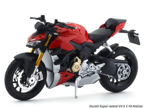 MAISTO DUCATI SUPER NAKED V4 S BIKE 1/18 DIECAST MODEL