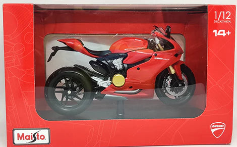 MAISTO DUCATI 1199 PANIGALE BIKE 1/12 DIECAST MODEL