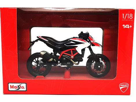 MAISTO DUCATI HYPERMOTARD SP 1/12 DIE CAST MODEL