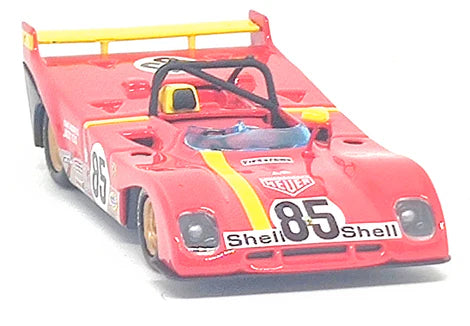 BBURAGO FERRARI 312P 6TH WATKINS GLEN 1972 BY J LCKX/ M ANDRETTI 1/43 DIE CAST MODEL