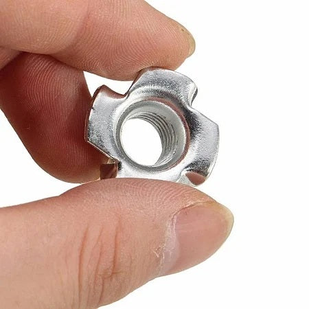 T NUT 4MM (PACK OF 4PC)